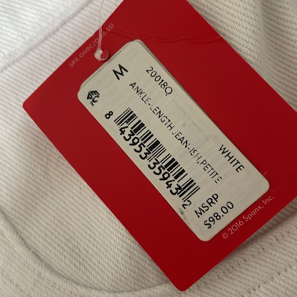 SPANX® Jean‑ish® Ankle Leggings size Medium Petite - Picture 4 of 11